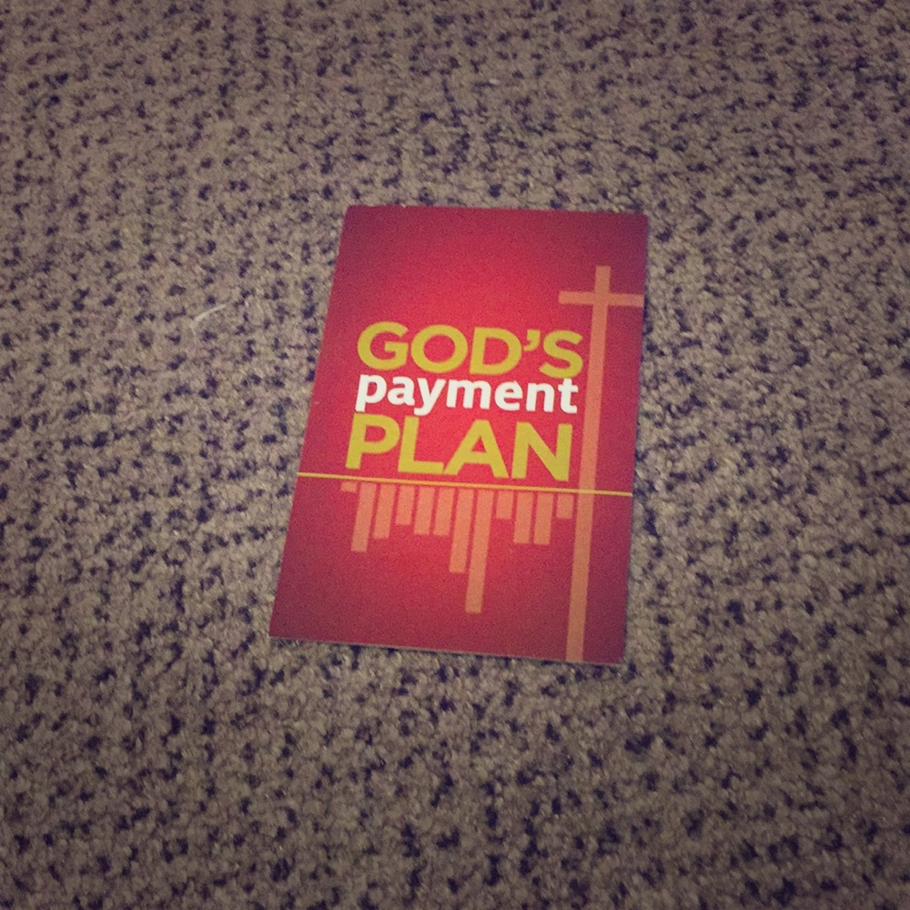 God’s Payment Plan